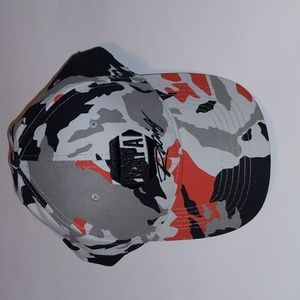 NAPA Racing Orange Black Grey Camo Hat Cap New